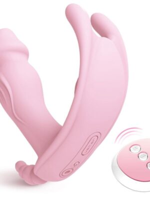 JEUSN Invisible Wireless Remote Control Strap on Vibrator