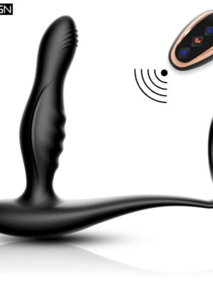 JEUSN Dragon Auger Prostate Massager With Cock Ring