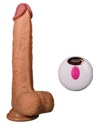 Yeain Realistic Thrusting Suction Cup Dildo Vibrator