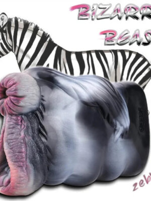 Zebra Animal Vagina Pocket Pussy Male Masturbator