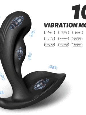 Yeain Beete vibrating Butt plug Dual Motor Prostate Massager