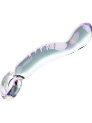 Honeysx crystal glass G spot masturbation massage stick.