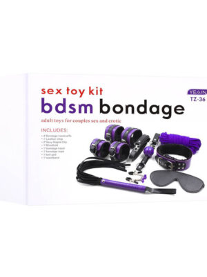 Yeain TZ-36 8-piece Couple Flirting SM Bondage Kit