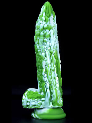 Honeysx momordica corlorful silicone suction cup dildo