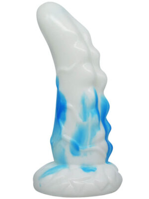 FAAK Simulated wave angle silicone anal plug dildo