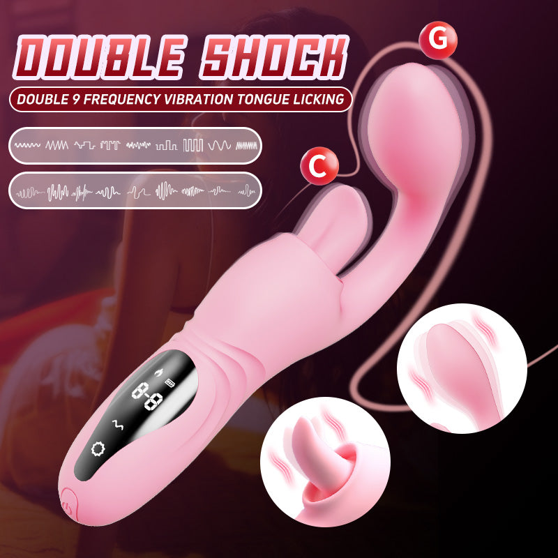 Yeain Half Curved Sweet Tongue G-Spot Heating Vibrator - Image 3
