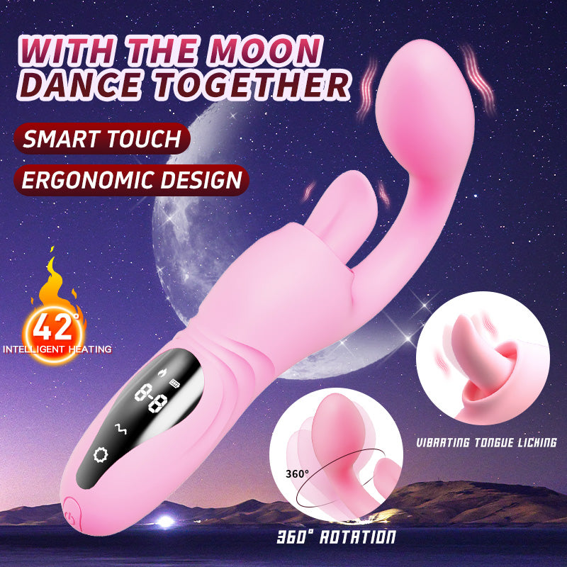 Yeain Half Curved Sweet Tongue G-Spot Heating Vibrator - Image 4