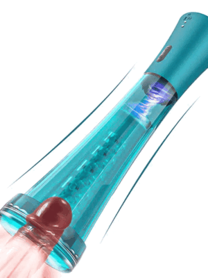 FOX Male Vacuum Penis Pump Extender Enhancer Masturbator