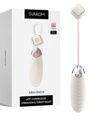 SVAKOM ARAVINDA App Thrust Bullet G Spot vibrator Egg