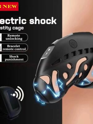 ALL-new Upgrade Lockink Nautilus Wireless Remote Control Electric Shock Chastity