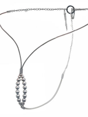 Stainless Steel Chastity Belt For Women Clit Massager